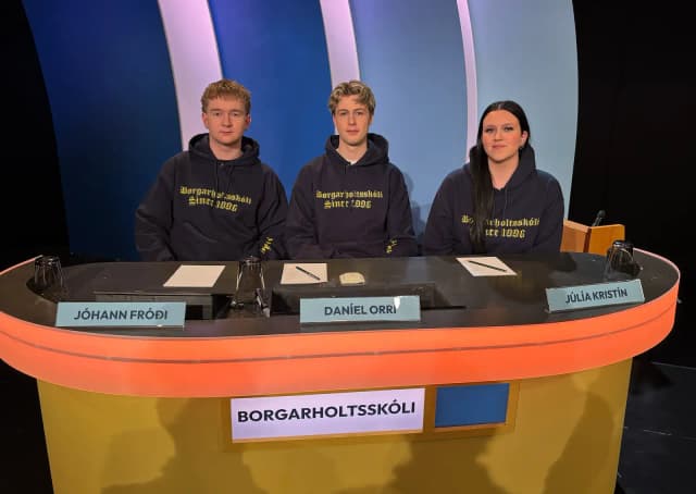 Mynd frá borgarholtsskóla