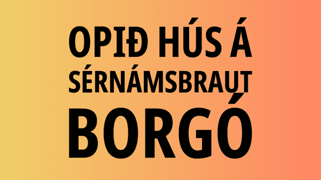 Mynd frá borgarholtsskóla
